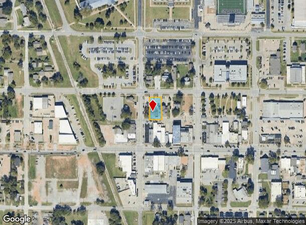  104 E A St, Jenks, OK Parcel Map