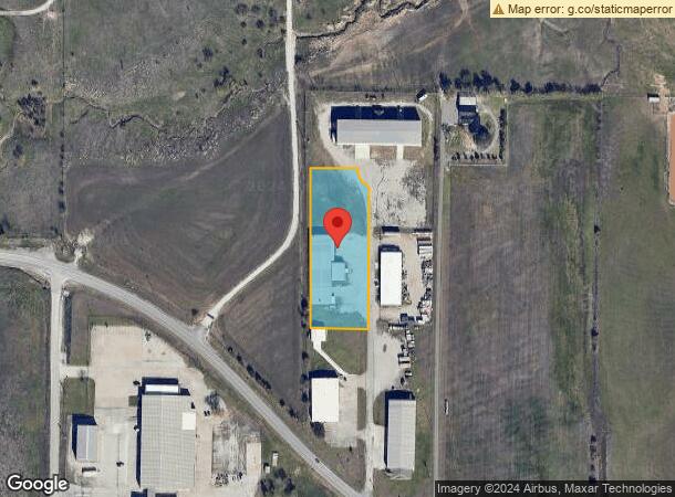  2929 Vista Ct, Ponder, TX Parcel Map