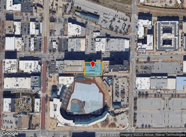  300 E Sheridan Ave, Oklahoma City, OK Parcel Map