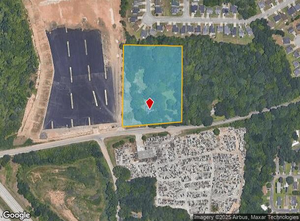  3644 Grant Rd, Ellenwood, GA Parcel Map