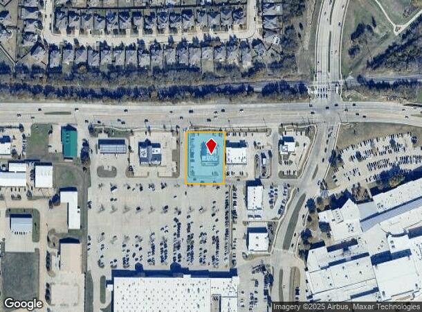 2592 W Fm 544, Wylie, TX Parcel Map