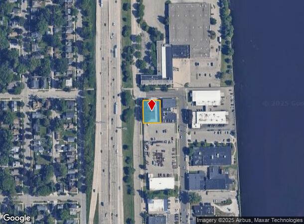 1444 Scribner Ave Nw, Grand Rapids, MI Parcel Map