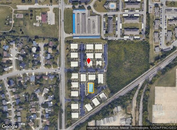  1296 Appleway Dr, Columbus, OH Parcel Map