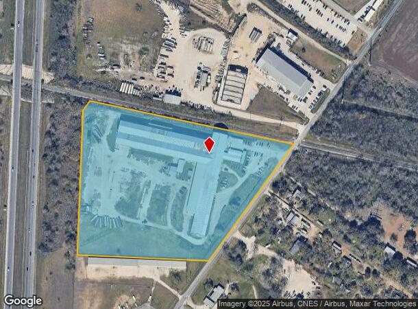 13165 Donop Rd, Elmendorf, TX Parcel Map