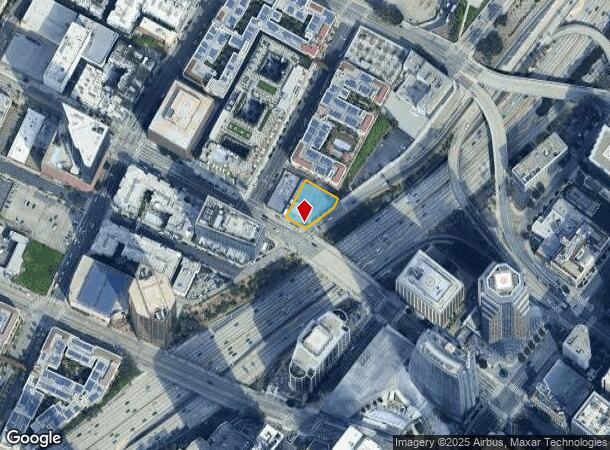  1001 Wilshire Blvd, Los Angeles, CA Parcel Map