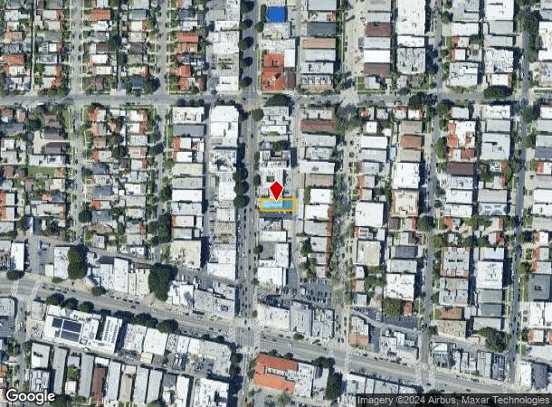  1134 S Robertson Blvd, Los Angeles, CA Parcel Map