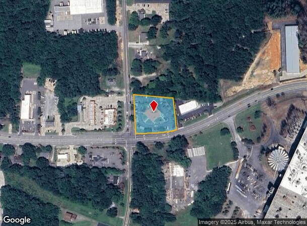 1602 Jake Alexander Blvd S, Salisbury, NC Parcel Map