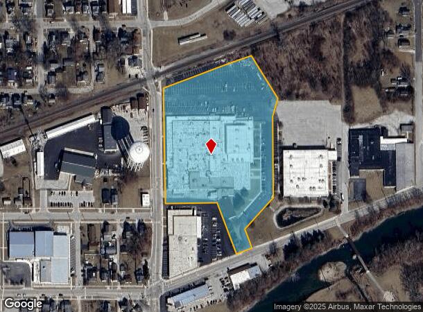 305 N Briant St, Huntington, IN Parcel Map