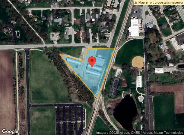  130 Elwood Rd, Manhattan, IL Parcel Map