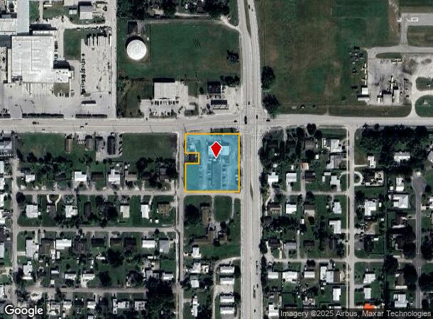  1100 N Main St, Belle Glade, FL Parcel Map