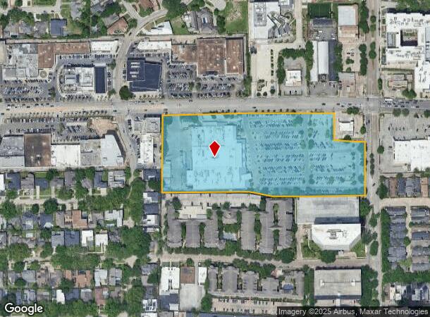 3815 Westheimer Rd, Houston, TX Parcel Map