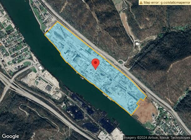  69 Kanawha St, Belle, WV Parcel Map