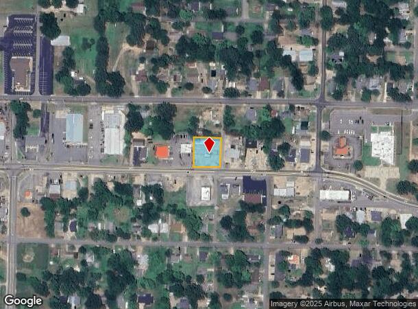 1202 W Main St, Clarksville, AR Parcel Map