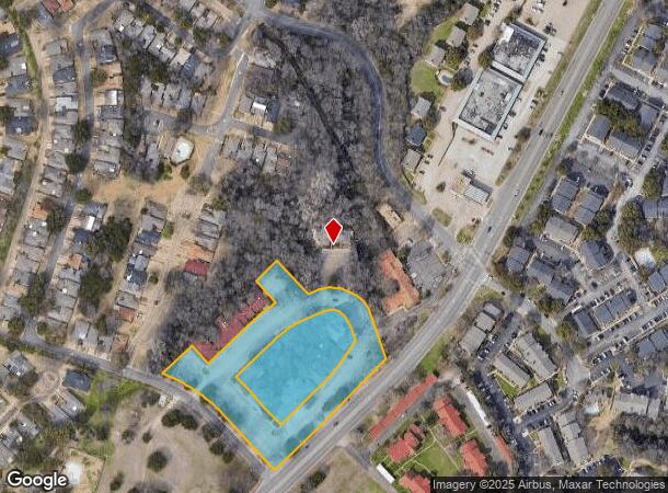 4555 Lake Shore Dr, Waco, TX Parcel Map