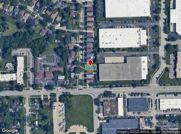  331 S Hale St, Addison, IL Parcel Map