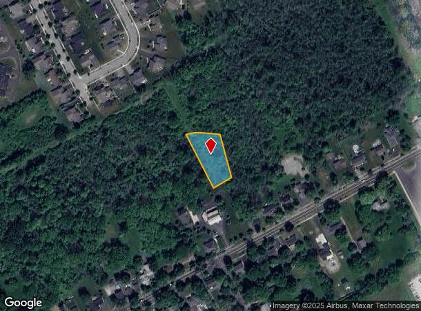 165 Parkwood Ln, Canandaigua, NY Parcel Map