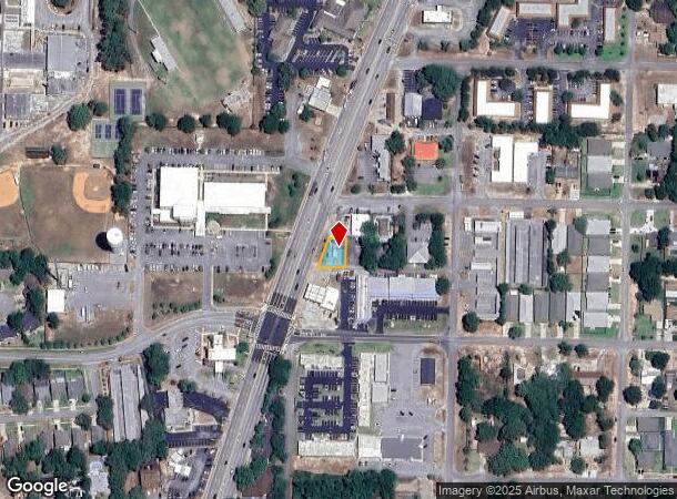 1255 N Eglin Pky, Shalimar, FL Parcel Map