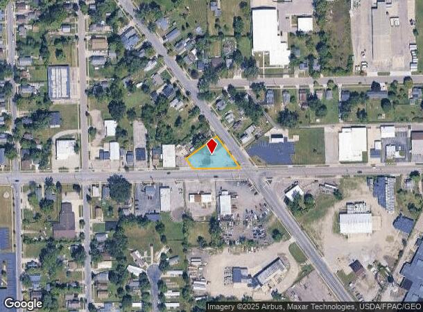 945 E Beecher St, Adrian, MI Parcel Map