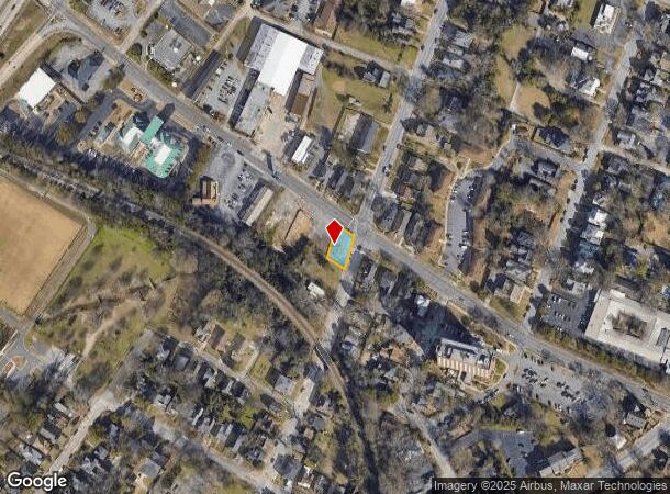  1408 Forsyth St, Macon, GA Parcel Map