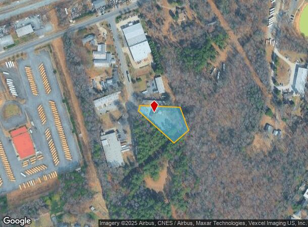  1804 Lucas Ln, Charlotte, NC Parcel Map