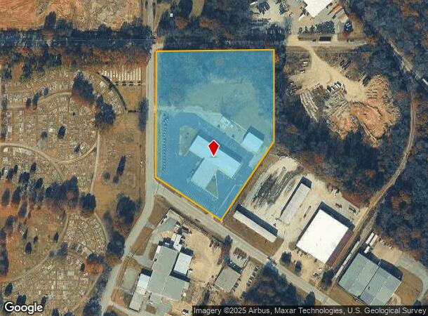 1301 Blanchard Blvd, Columbus, GA Parcel Map