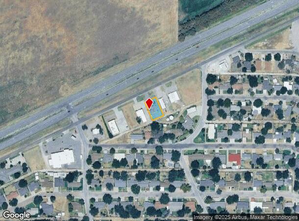810 Frontage Rd, Idalou, TX Parcel Map
