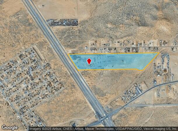  16400 Gateway Blvd W, El Paso, TX Parcel Map