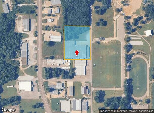 597 Glasgow Ln, Tupelo, MS Parcel Map
