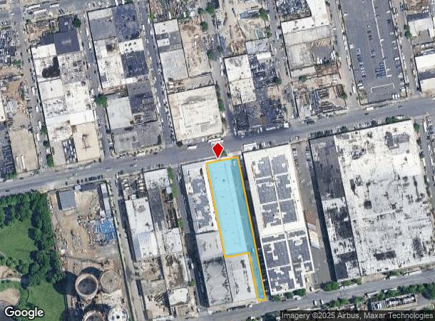  1290 Viele Ave, Bronx, NY Parcel Map