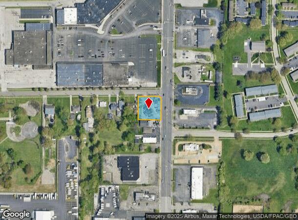  1448 S Arlington St, Akron, OH Parcel Map