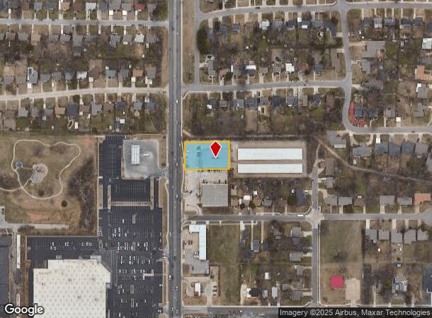  4220 N May Ave, Oklahoma City, OK Parcel Map