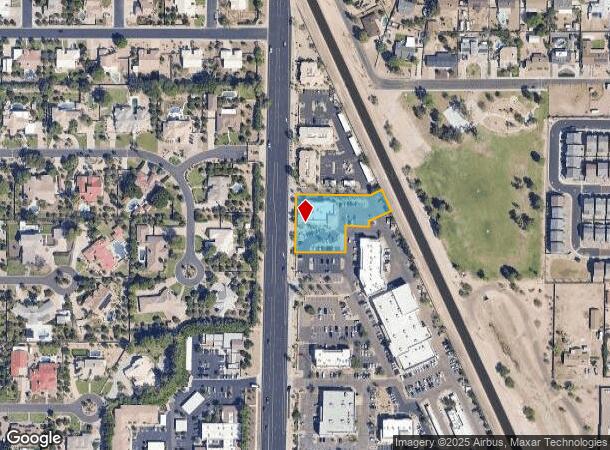 1325 N Greenfield Rd, Mesa, AZ Parcel Map