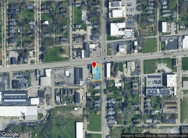  2721 E Washington St, Indianapolis, IN Parcel Map