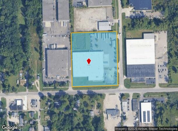 30550 Ecorse Rd, Romulus, MI Parcel Map