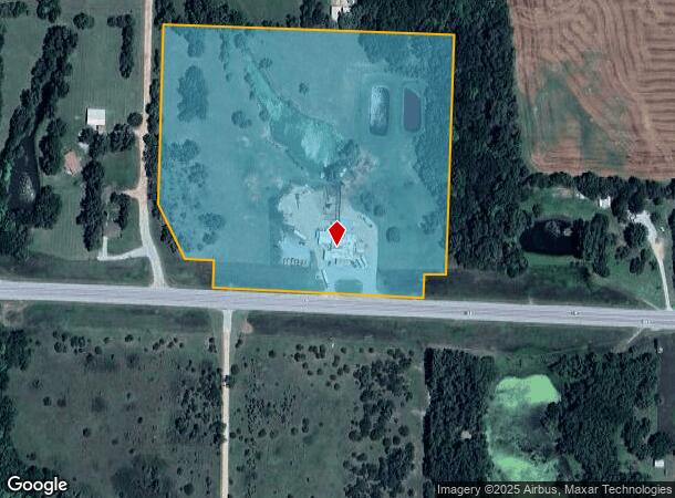 1330 W D Ave, Kingman, KS Parcel Map