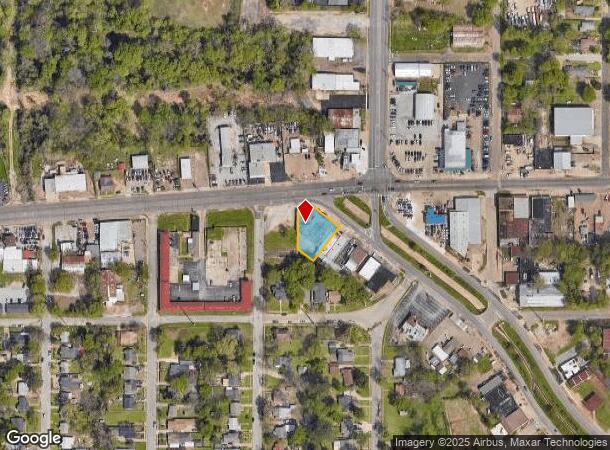 1718 W Erwin St, Tyler, TX Parcel Map