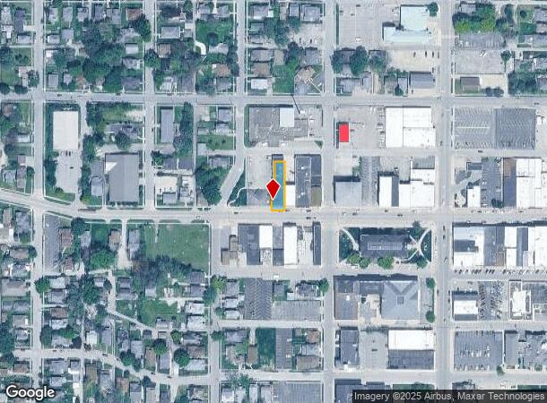  1106-1116 Broad St, New Castle, IN Parcel Map