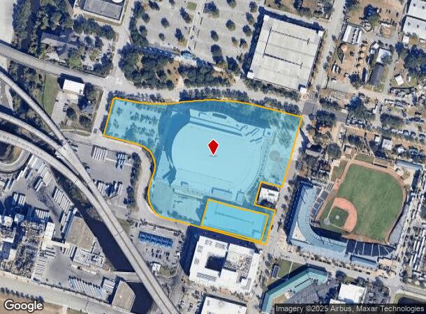  300 A Philip Randolph Blvd, Jacksonville, FL Parcel Map