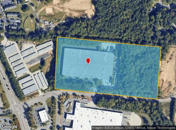  1711 Corporation Pkwy, Raleigh, NC Parcel Map