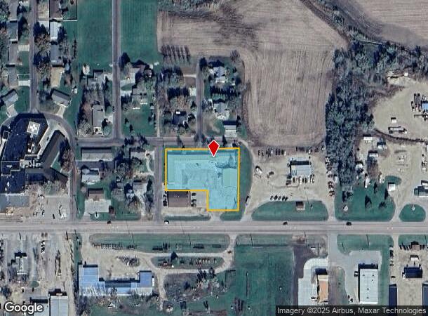  821 E 7Th St, Platte, SD Parcel Map