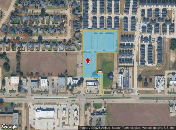  611 E Belt Line Rd, Cedar Hill, TX Parcel Map