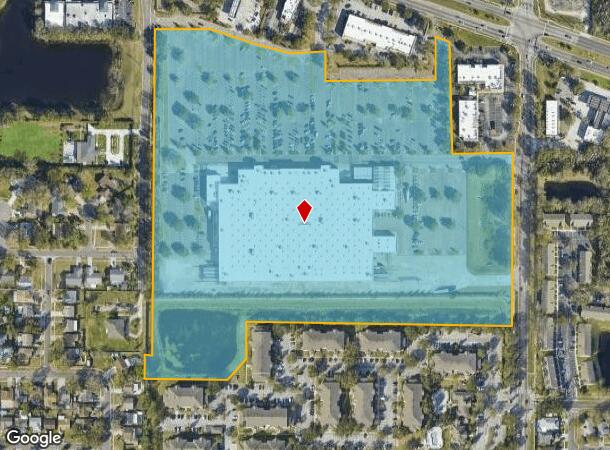  6192 Gunn Hwy, Tampa, FL Parcel Map