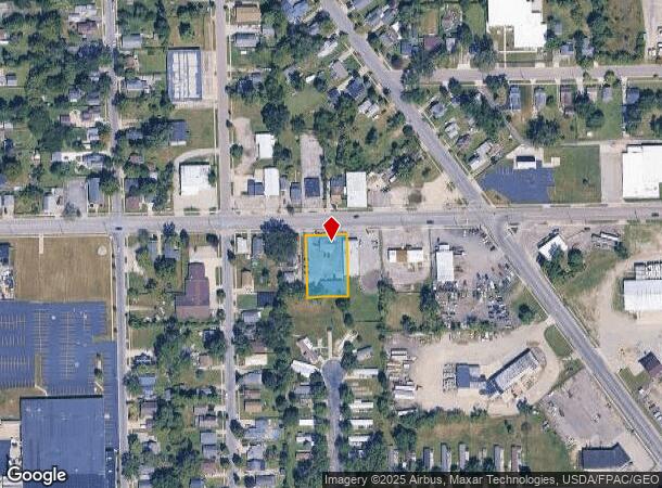 922 E Beecher St, Adrian, MI Parcel Map