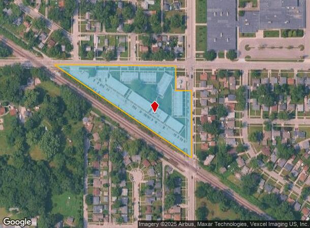 3536 173Rd St, Hammond, IN Parcel Map
