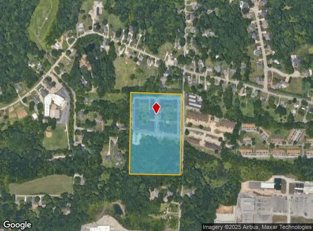  300 N Red Bank Rd, Evansville, IN Parcel Map