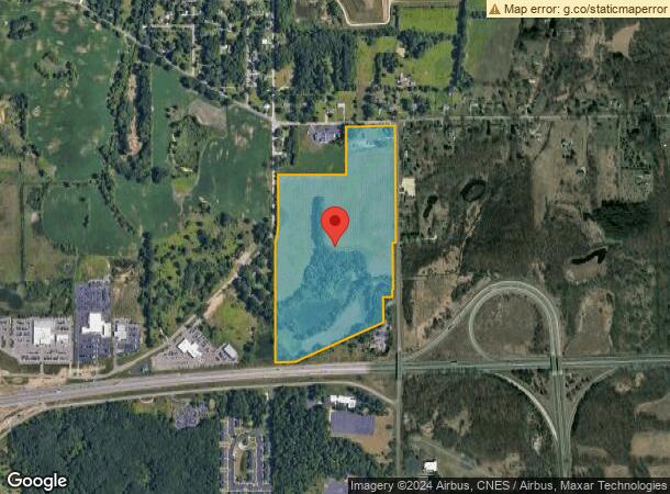  3215 Seymour Rd, Jackson, MI Parcel Map