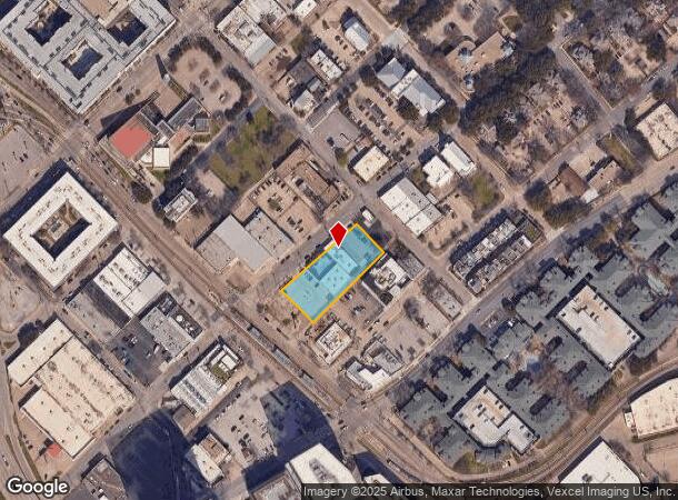  2616 Swiss Ave, Dallas, TX Parcel Map
