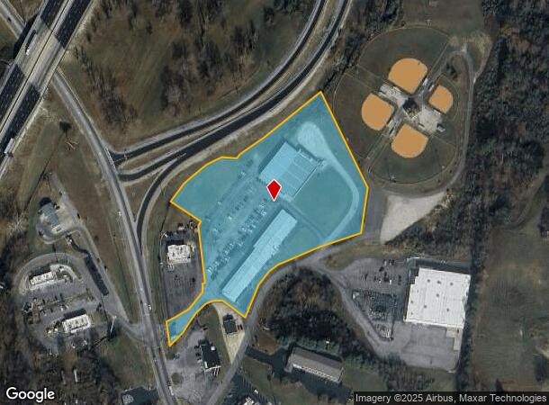  300 Interstate Plaza Rd, Munfordville, KY Parcel Map