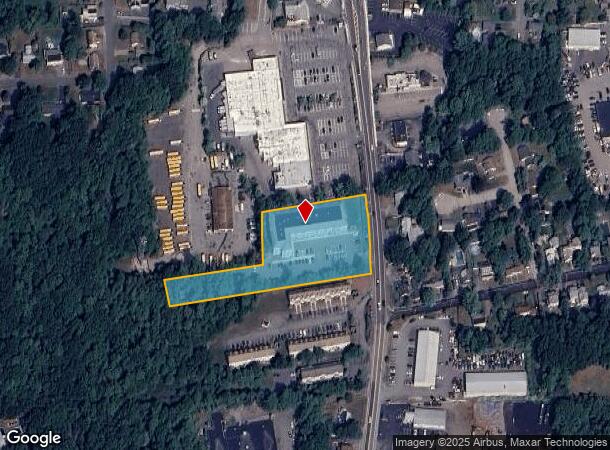  670 Bedford St, Whitman, MA Parcel Map