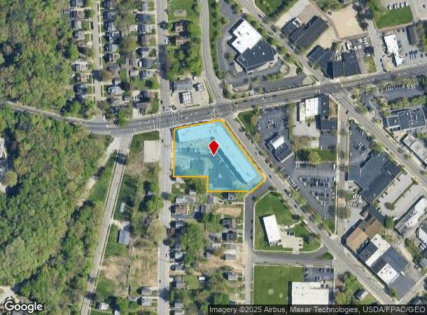  445 S Maple St, Akron, OH Parcel Map